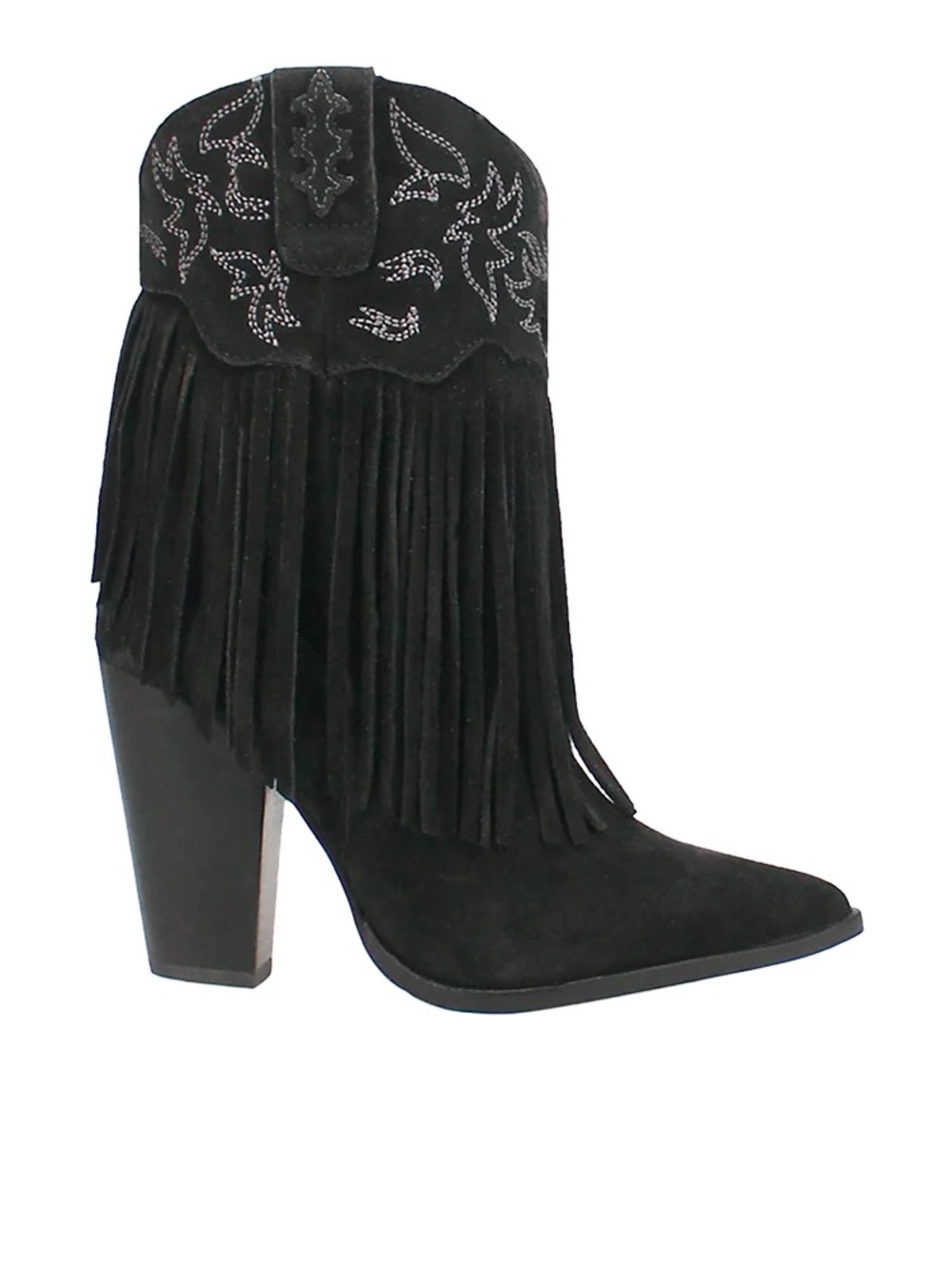 NWT DINGO Crazy Train Fringe Heeled Boots!